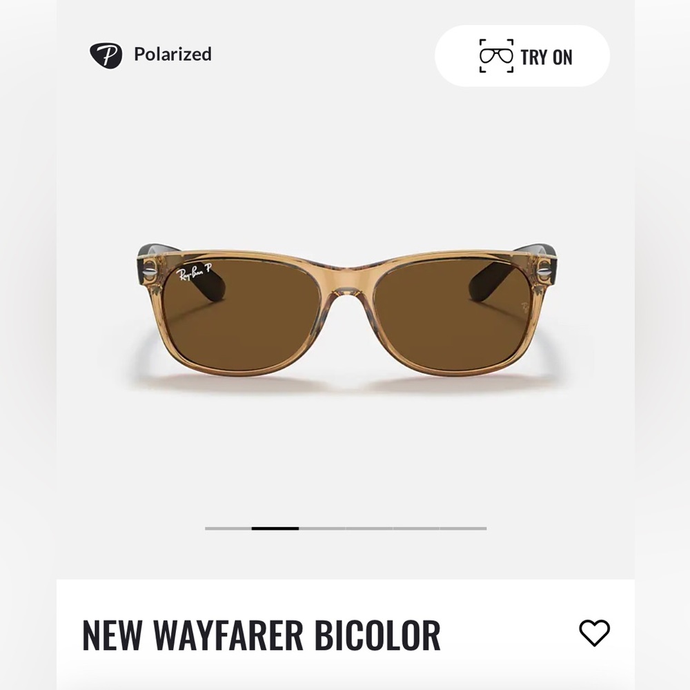 RAYBAN NEW WAYFARER BICOLOR RB2132